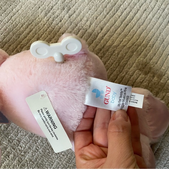 Gund Baby 12" My First Teddy Waggie - Pink - Picture 9 of 9